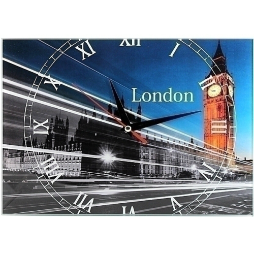 Часы Лондон London 20х28 стеклянные - 0