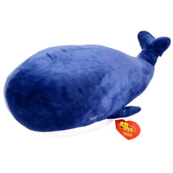Мягкая игрушка Кит синий, 27 см