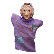 Кукла-перчатка Баба Яга - 0