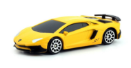 Машинка металлическая Uni-Fortune RMZ City 1:64 Lamborghini Aventador LP 750-4 Superveloce, без механизмов, цвет матовый желтый - 0