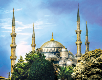 Алмазная живопись LG211 "Голубая мечеть"