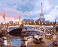 Картина по номерам GX9012 "Вечер в Париже" - 0