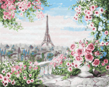 Картина по номерам GX31675 "Романтичный вид из окна"