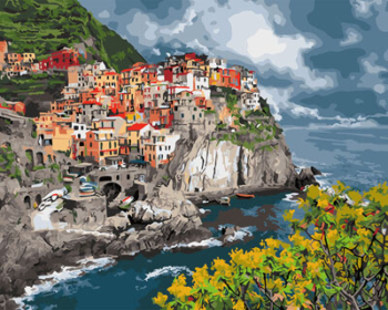 Картина по номерам GX29397 "Итальянское побережье"