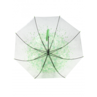 Зонт малый - Цветы зеленые - 4