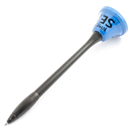 Ручка колокольчик SEX синяя - 0