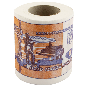 Туалетная бумага 5000 руб. мини