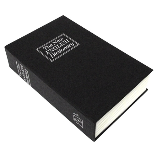 Книга сейф черная - Английский словарь (24 см) - 0