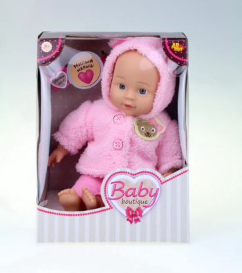 Кукла-пупс "Baby boutique", 33 см, розовый костюмчик