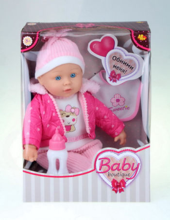 Кукла-пупс "Baby boutique", 40 см, с аксессуарами
