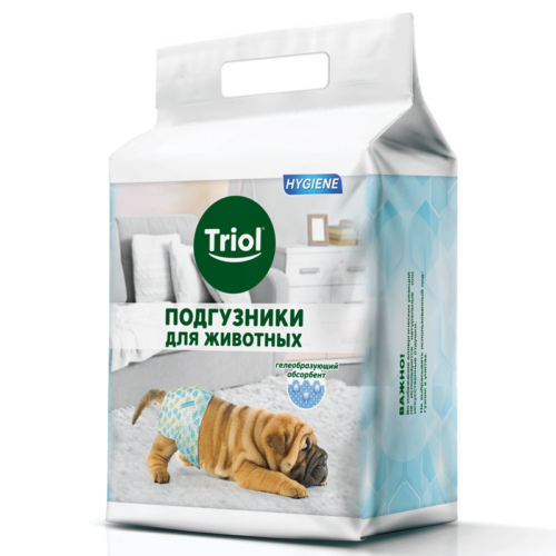 Подгузник для собак Triol - вес собаки 2-4кг (22шт) - 0