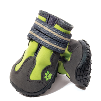Ботинки для собак зеленые - 5,5см х 5см х 4,5см (4шт.)
