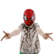 Маска детская карнавальная - Человек-паук - 1