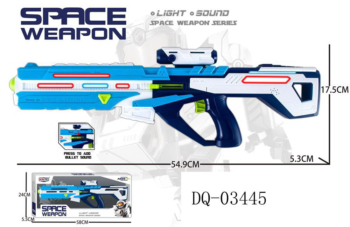 Бластер Junfa Space Weapon со световыми и звуковыми эффектами 54,9х5,3х17,5 см