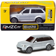 Машинка металлическая Uni-Fortune RMZ City 1:64 Range Rover Sport, без механизмов, цвет серебристый, 9 x 4.2 x 4 см, 36шт в дисплее - 0