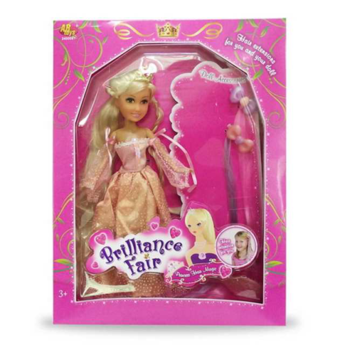Кукла Brilliance Fair Принцесса 26,7 см, с 6 заколками и расческой - 0