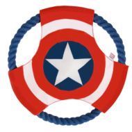 Игрушка для собак Marvel Капитан Америка "Летающий диск", 220мм - 0