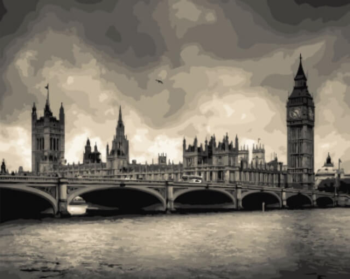 Картина по номерам GX8245 "Тауэрский мост в Лондоне"