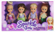 Куклы-феи Sparkle Girlz, 4 шт в наборе - 0