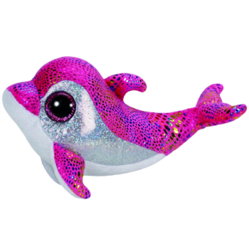 Мягкая игрушка Дельфин Sparkles (розовый), Beanie Boo's, - 11см