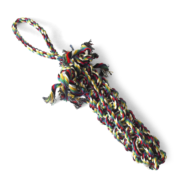 Игрушка для собак - Веревка - плетеная косичка 38см - 0