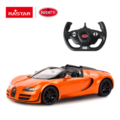 Машина р/у 1:14 Bugatti Grand Sport Vitesse, цвет оранжевый - 0