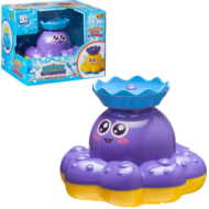 Игрушка для ванной ABtoys Веселое купание Осьминог фиолетовый - 0