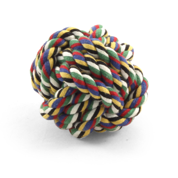 Игрушка для собак - Верёвка-плетеный мяч 5см
