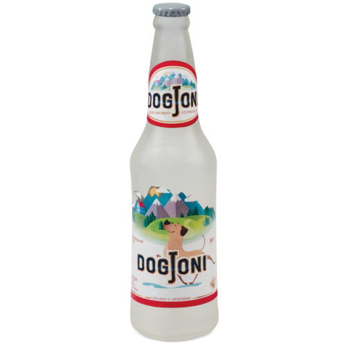 Игрушка для собак из винила - Бутылка - DogJoni 24см - 0