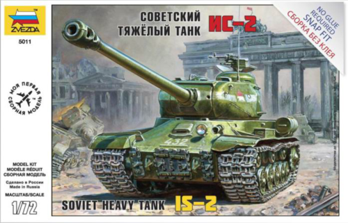 Модель сборная Советский тяжелый танк Ис-2 - 1
