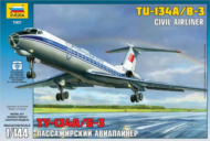 Набор подарочный-сборка Пассажирский авиалайнер Ту-134А/Б-3 - 0
