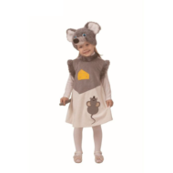 Карнавальный костюм Мышка Мауси, плюш - 0