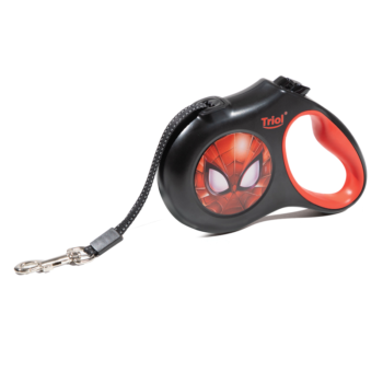 Поводок-рулетка для собак Marvel Человек-паук M, 5м до 20кг, лента