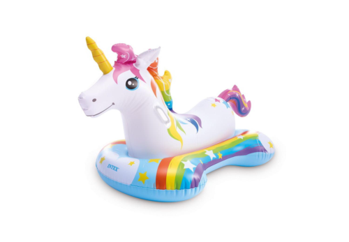 Надувная игрушка INTEX для плавания Magical Unicorn Ride-On" (Волшебный единорог), 163*86см - 0