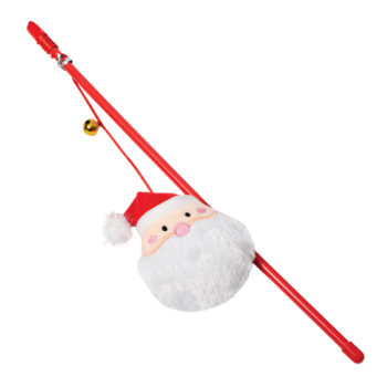 Игрушка-дразнилка для кошек "Дед Мороз", 110/400мм, серия NEW YEAR 