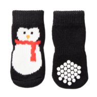 Носки для собак "Пингвин", размер S, серия NEW YEAR - 0