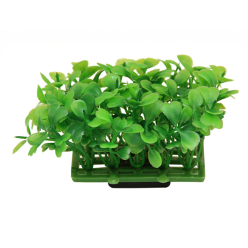 Растение 0526C - Коврик зеленый (6,8см х 4,3см х 6см)