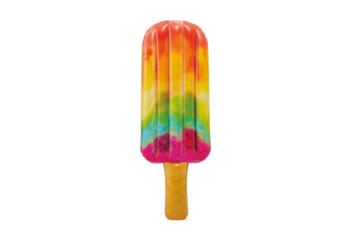 Плот надувной "Rainbow Popsicle Float" (Фруктовый лёд), 1.83x0.66x0.2 - 0