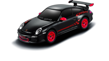 Машина р/у 1:24 Porsche GT3 RS, 18см, цвет чёрный 27MHZ