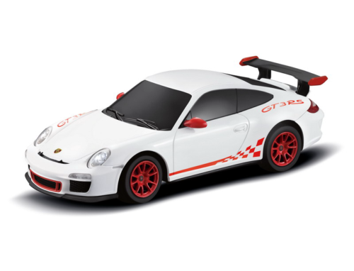 Машина р/у 1:24 Porsche GT3 RS, 18см, цвет белый 27MHZ - 0