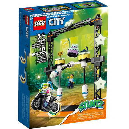 Конструктор LEGO CITY Трюковое испытание Нокдаун - 0