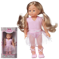 Кукла DIMIAN Bambina Bebe в платье балерины, 20 см - 0