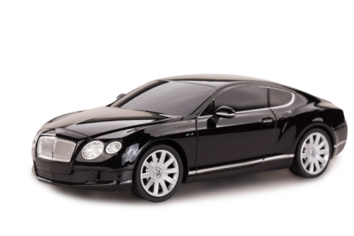 Машина р/у 1:24 Bentley Continental GT speed, цвет чёрный 27MHZ - 0