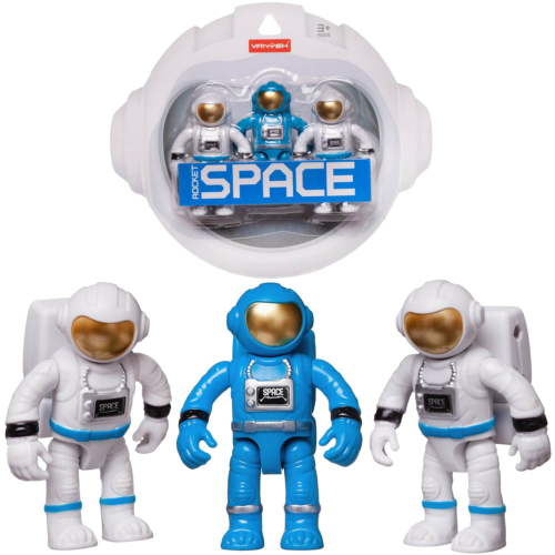 Игровой набор Junfa Фигурка космонавта 3 шт. - 0