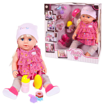Кукла-пупс "Baby boutique", 45см, пьет и писает, в наборе с аксессуарами