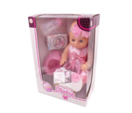 Кукла-пупс "Baby boutique", 40см, пьет и писает, в наборе с аксессуарами - 0