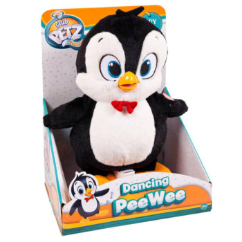 Club Petz Funny Пингвин Peewee интерактивный , со звуковыми эффектами, танцует если нажать на крыло