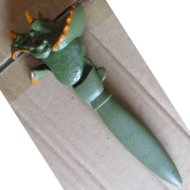 Ручка игрушка Динозавр Трицератопс - 0