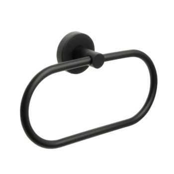 Полотенцедержатель кольцо черный Fixsen Comfort Black (FX-86011)