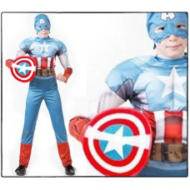 Костюм карнавальный Капитан Америка. Мстители, размер 32 - 0